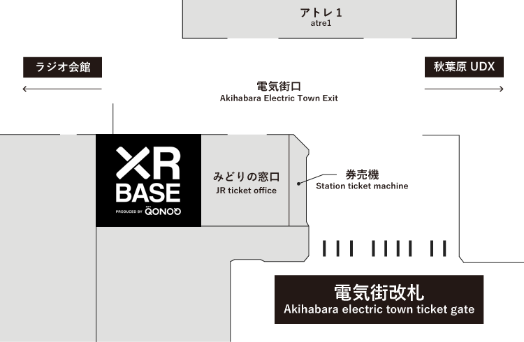 秋葉原駅構内図